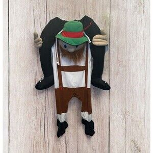 Adult Piggyback Costume Bavarian Oktoberfest Ride On Lederhosen Beer Man